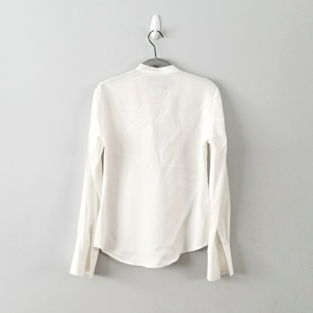 Reformation Button Down Bow Blouse - image 5